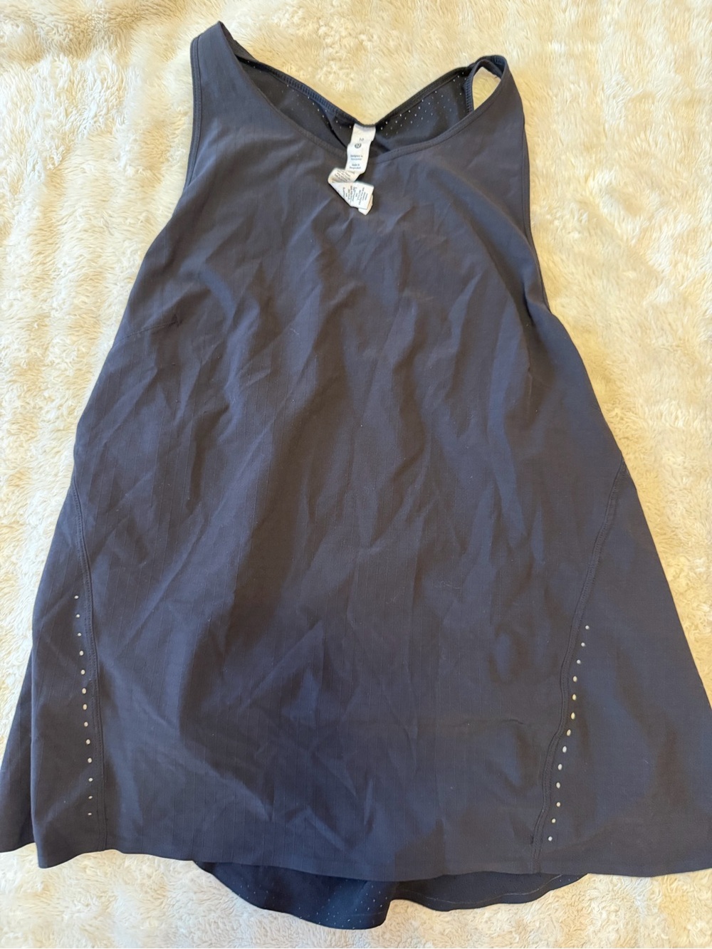 lululemon athletica Black Sleeveless Tank